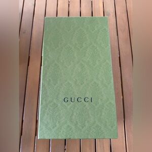 Gucci Olive Green Patterned Box